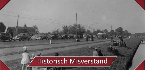 eerste-file-in-nederland-in-1955-isgeschiedenis