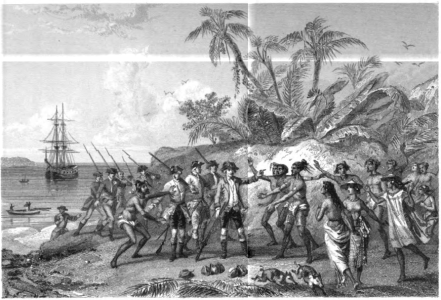 De expeditie op Tahiti