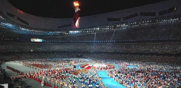geschiedenis slotceremonie Olympische Spelen