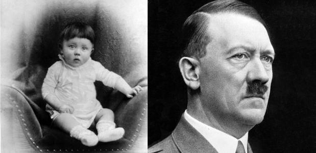 Adolf Hitler als kind en als führer