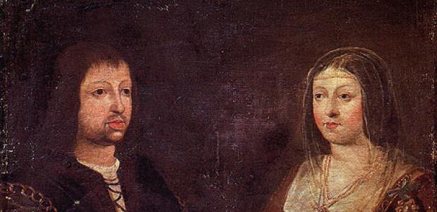 Ferdinand van Aragon en Isabella van Castilië.