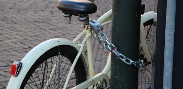 Uitvinding van het fietsslot