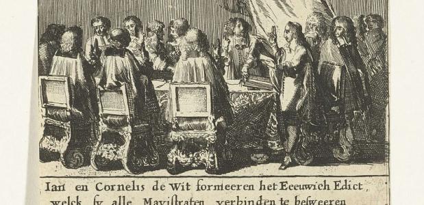 Eeuwig Edict (1667), Johan en Cornelis de Witt