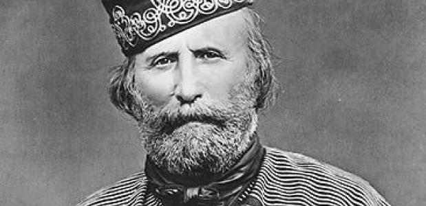 Giuseppe Garibaldi was een strijdlustige soldaat. Met slechts 1000 vrijwilligers wist hij het eiland Sicilië te veroveren