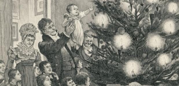 kerstboom kerstbal geschiedenis uitvinding