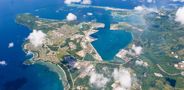 Luchtfoto Guam