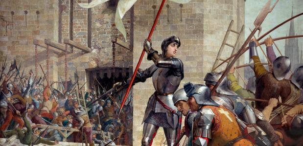 Jeanne d'Arc bij het beleg van Orléans
