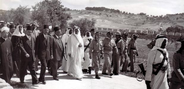 Bezoek Abdulaziz Ibn Saud aan Jeruzalem