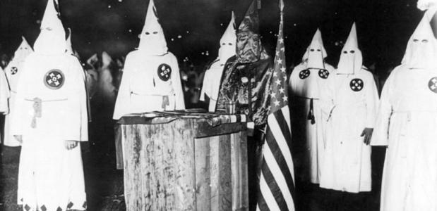 KKK bijeenkomst Chicago Ku Klux Klan