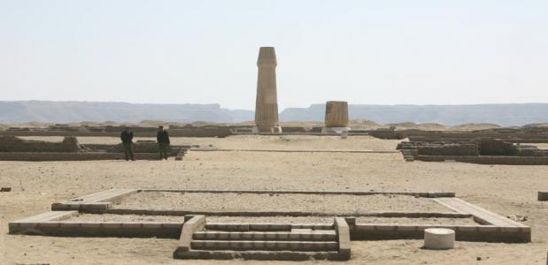 Tempel voor Aton in Amarna Achnaton