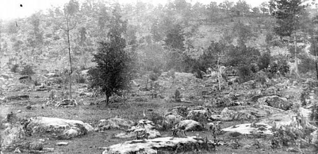 Little Round Top slag bij Gettysburg
