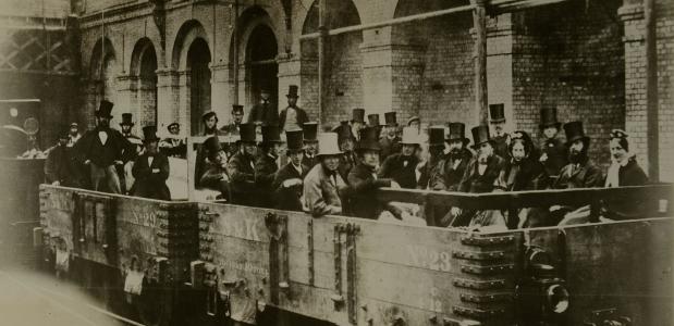 Testrit met de Londense metro in 1862