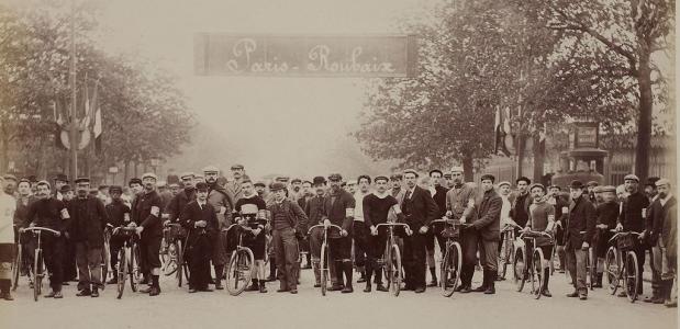 Eerste editie van Parijs Roubaix in 1896