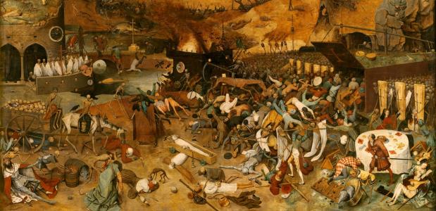 De triomf van de Doods, Pieter Bruegel, 1562.