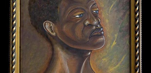 Portret van de tot slaaf gemaakte Tula 