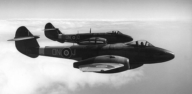 Gloster Meteor van de FAF