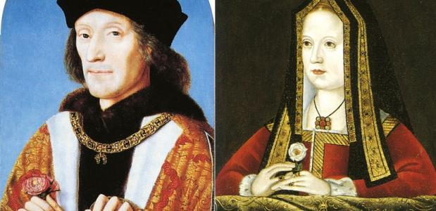 Henry VII en Elizabeth van York