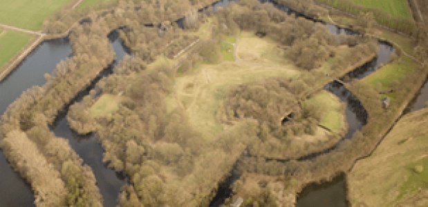 Fort bij Rijnauwen, door Johan Bakker