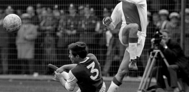 Ron Kroon (Anefo), Cruijff in 1967 tegen Feyenoord