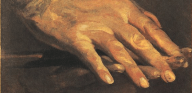 Beethovens hand (schilderij)