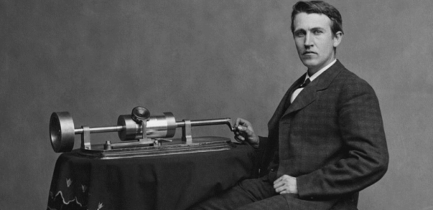 Edison en zijn Phonograph