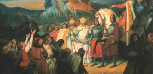 Karel de Grote tot keizer gekroond