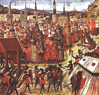 De verovering van Jeruzalem door kruisvaarders in 1099