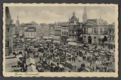 Goudse markt omstreeks 1935