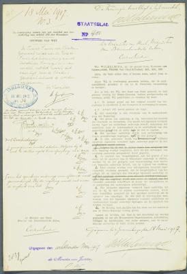 Grondwetswijziging 1917