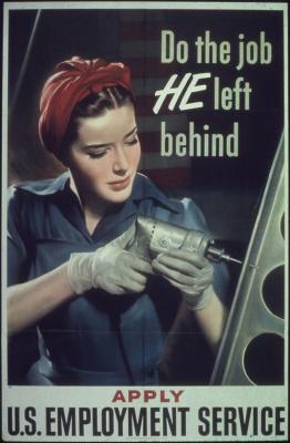 Poster van de Amerikaanse regering (1943).