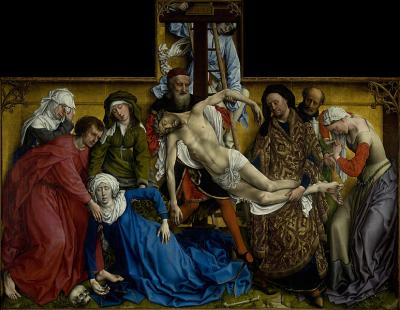 Rogier vd Weyden, Kruisafneming (Wikimedia Commons)