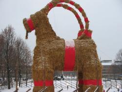 Joelbok Scandinavische traditie kerstmis geit