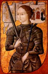 Jeanne d'Arc biografie geschiedenis