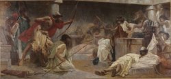 Bela Čikoš Sesija (1864-1931), Public domain, via Wikimedia Commons Odysseus doodt de vrijers