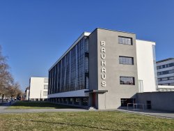 Het beroemde Bauhausgebouw