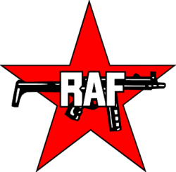 Het logo van de RAF.