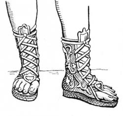 Romeinse sandaal