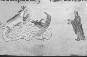Oudste afbeelding van het monster van Loch Ness