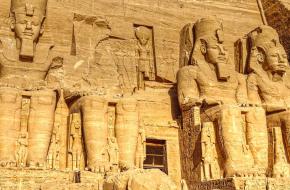 De tempel van Ramses II in Aboe Simbel