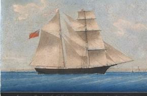 De Mary Celeste wordt ook wel 'spookschip' genoemd.