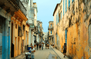 Cubaanse straatbeeld geschiedenis