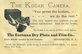 Geschiedenis van de camera fotografie film