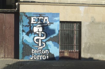 Muurschildering van de ETA Door Theklan - Eigen werk, Publiek domein ETA