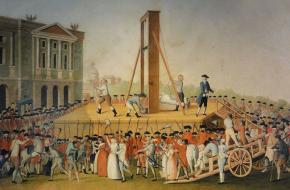 Executie van Marie Antoinette tijdens het Terreurbewind (Wikimedia Commons)