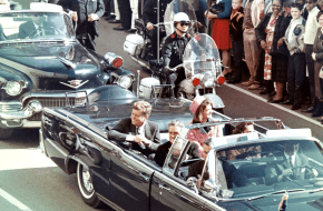 Momenten voor de moord op John F. Kennedy