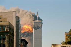 World Trade Center Torens Brand Aanslag 11 september 9/11 New York
