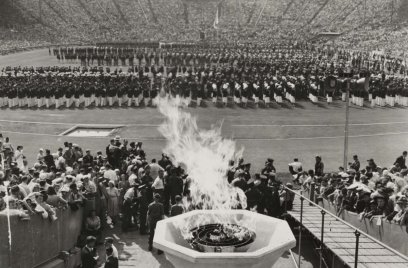 Opening Olympische Spelen 1948 in Londen 