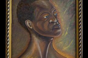 Portret van de tot slaaf gemaakte Tula 