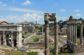 Het forum Romanum