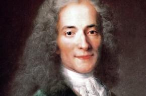 Portret Voltaire uti de werkplaats van Nicolas de Largillière